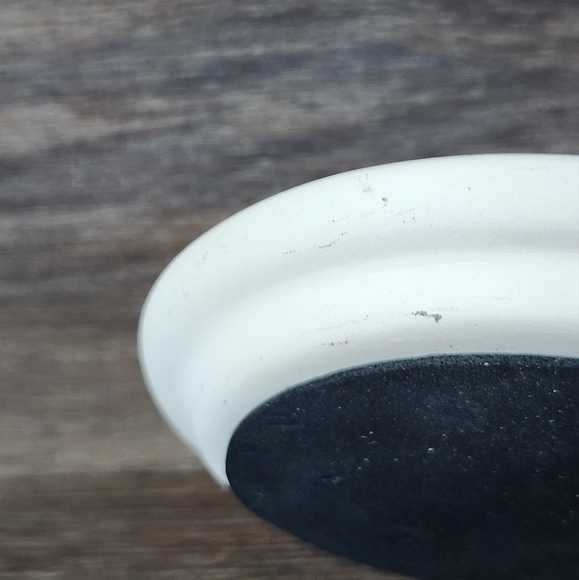 Vtg Retro Cat Ceramic Coaster Artist Signed Crazy Cat Lady Fruit Grapes Apples - Picture 7 of 8